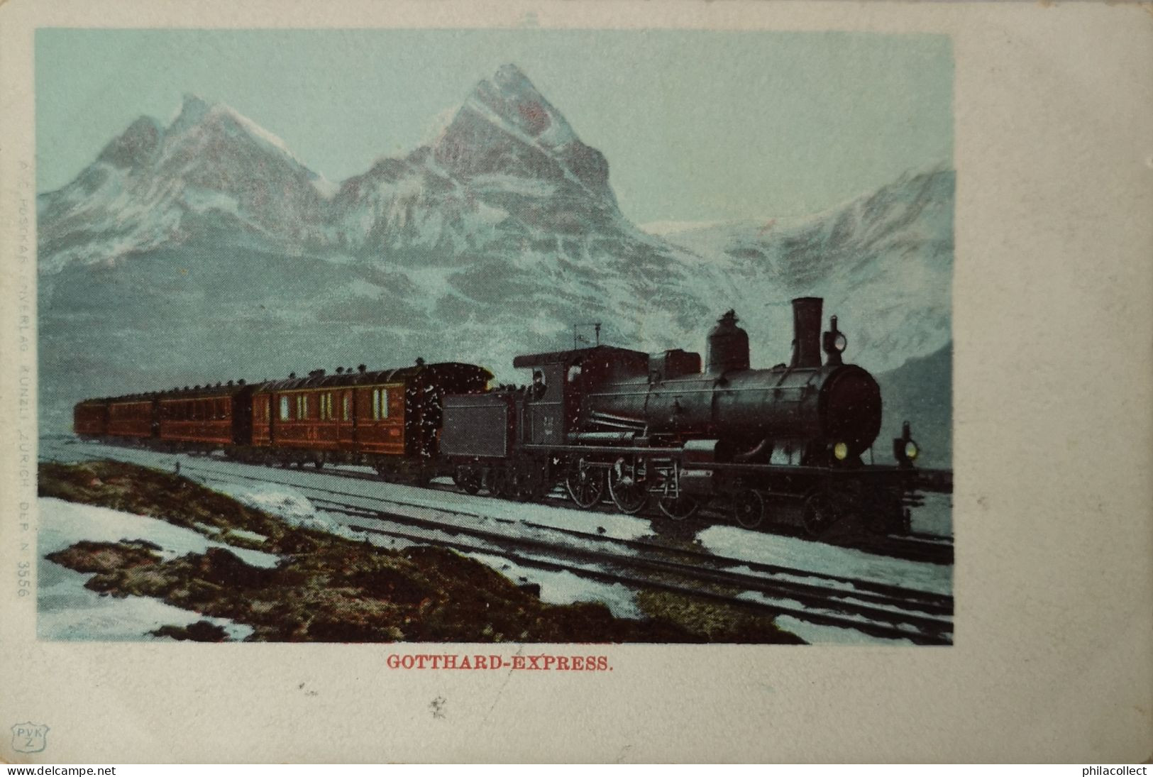 Suisse // Gotthard Express Ca 1899 - Other & Unclassified