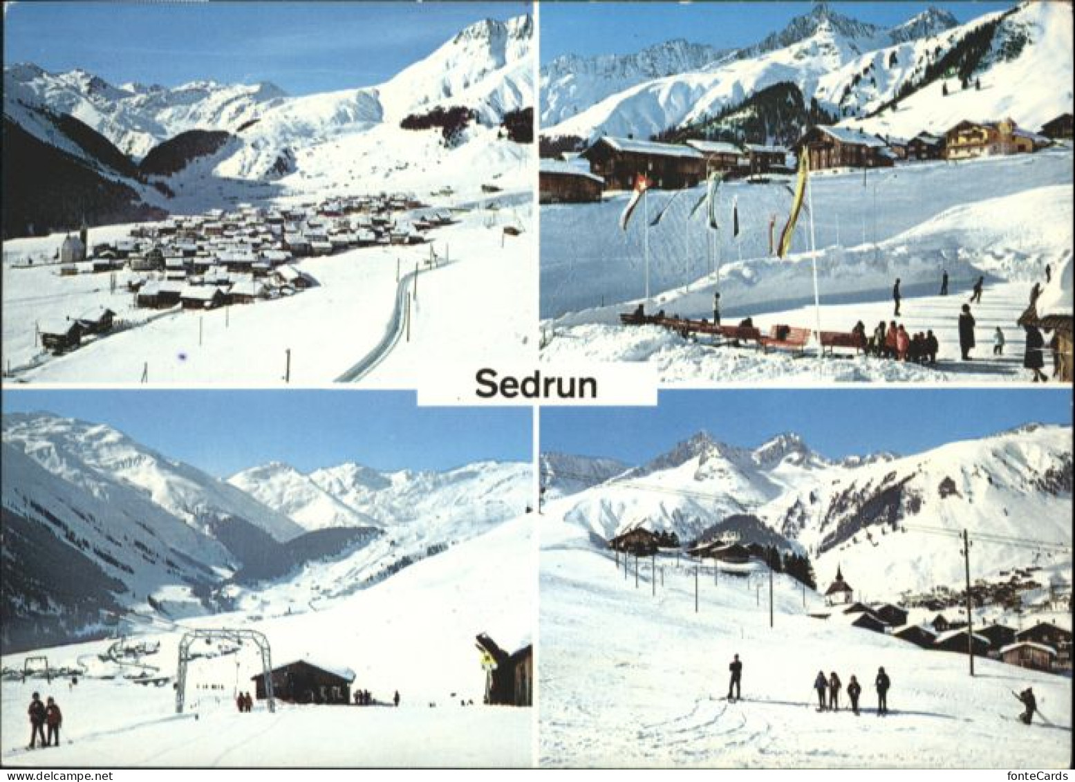 10905999 Sedrun Sedrun Milez Eisplatz Skilift Valtgeva Surrein X Sedrun - Other & Unclassified
