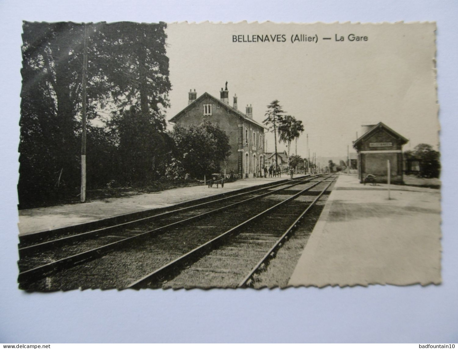 Cpa 03 Bellenaves : La Gare . - Sonstige & Ohne Zuordnung