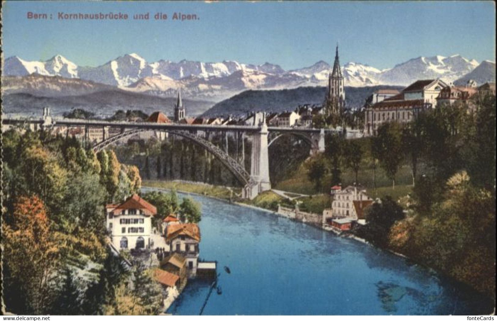 10905914 Bern BE Bern Kornhausbruecke Alpen * Bern - Sonstige & Ohne Zuordnung