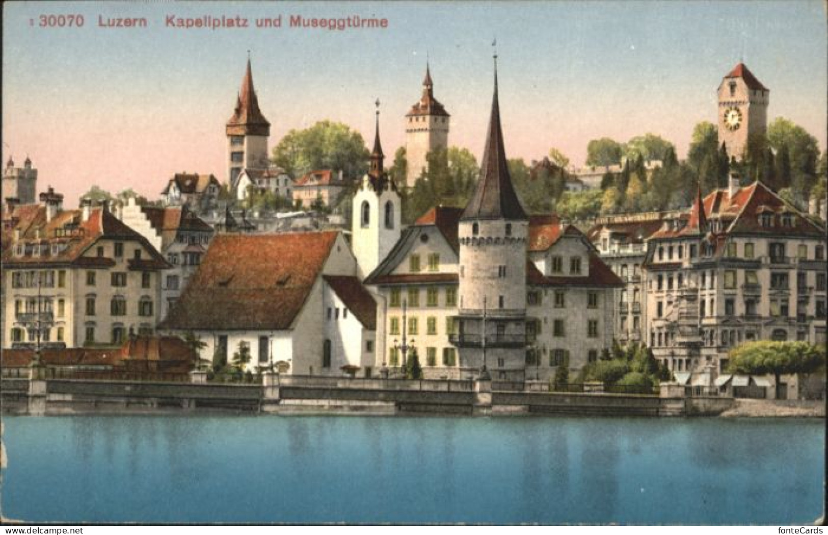 10905794 Luzern LU Luzern Kapellplatz Museggtuerme * Luzern - Other & Unclassified