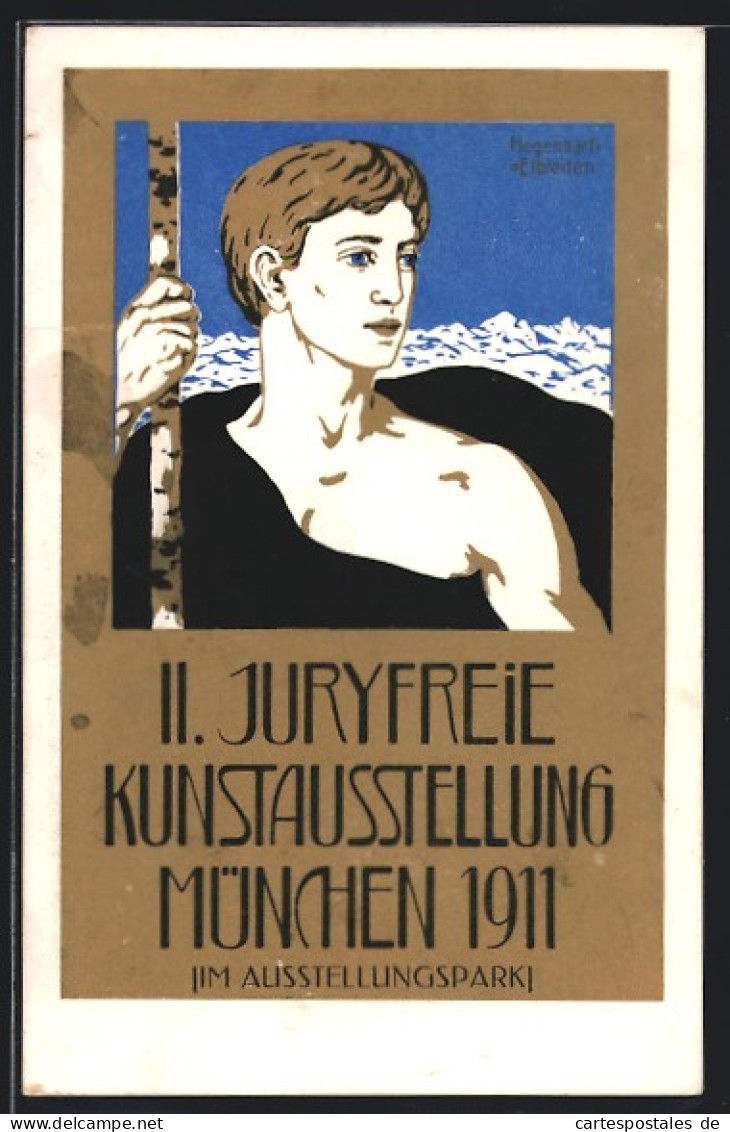 Künstler-AK München, II. Juryfreie Kunstausstellung 1911 Im Ausstellungspark  - Exhibitions