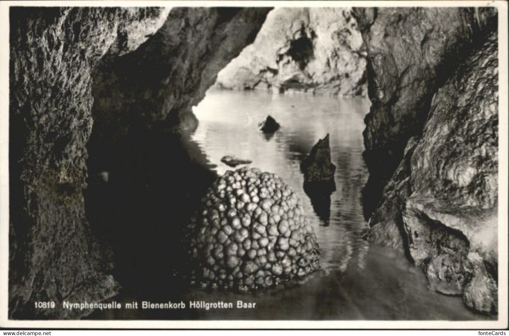 10905727 Baar ZG Baar Hoellgrotte Nymphenquelle Bienenkorb * Baar ZG - Other & Unclassified