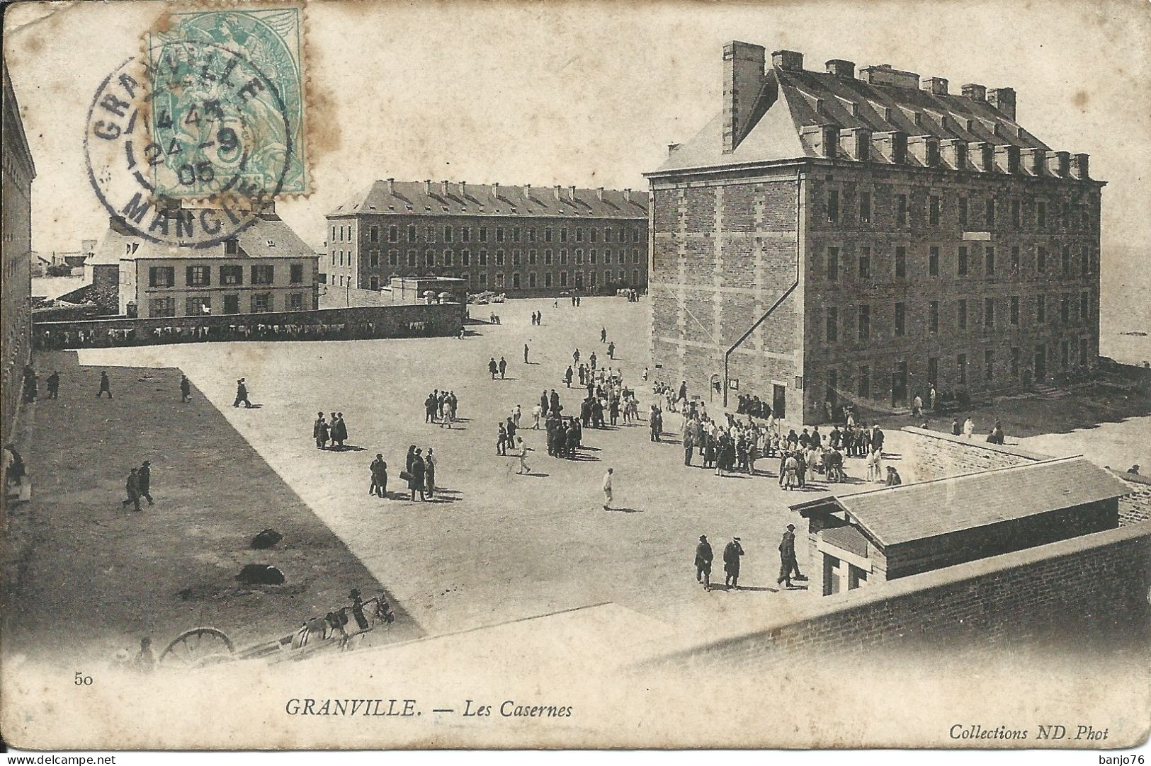 Granville (50) - Les Casernes - Granville