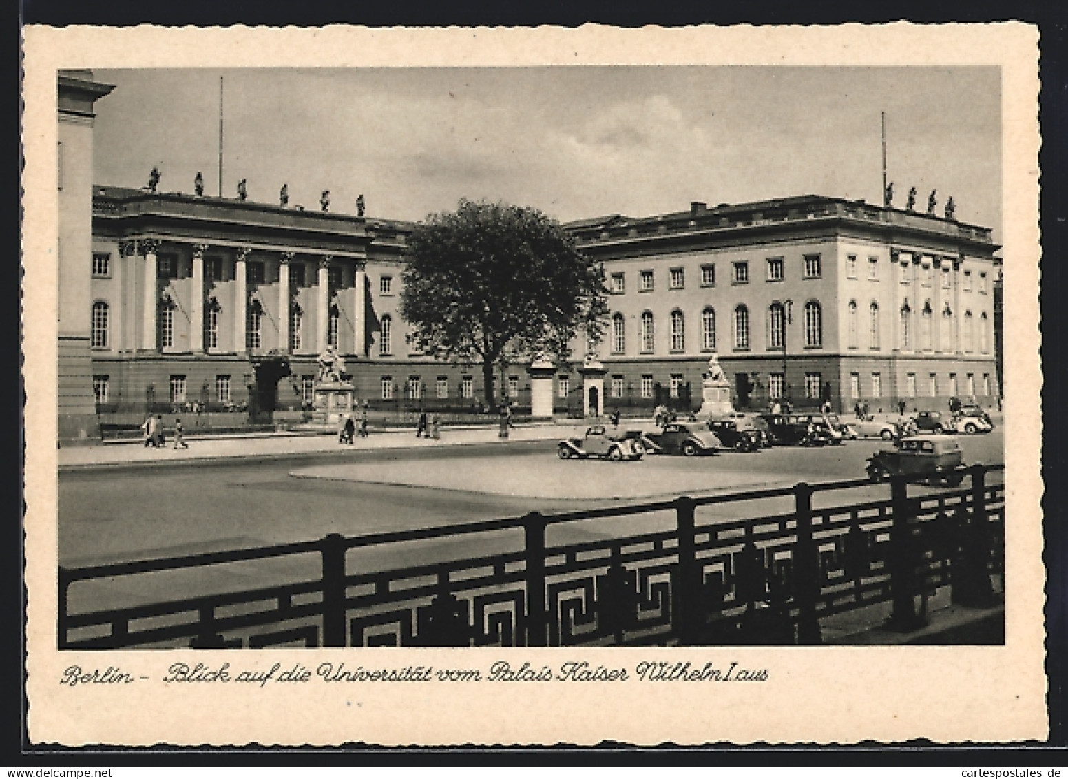 AK Berlin, Blick Auf Die Universität Vom Palais Kaiser Wilhelm I. Aus  - Mitte