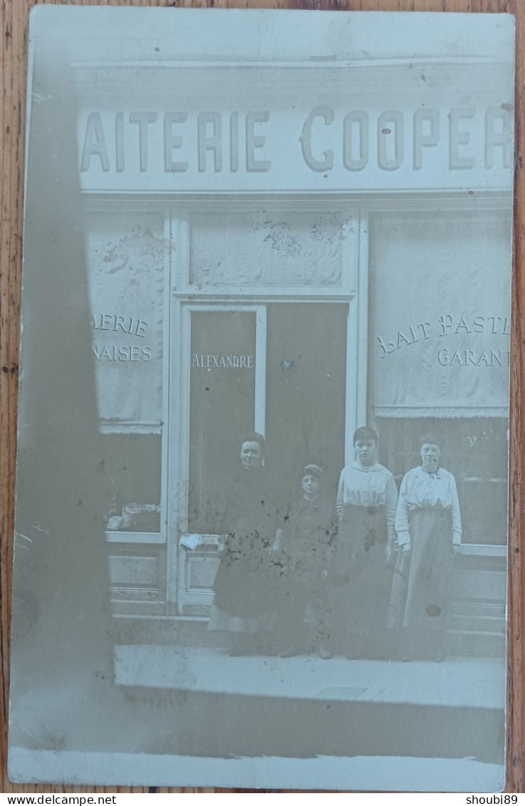 LAITERIE COOPERATIVE ALEXANDRE CARTE PHOTO MAGASIN DEVANTURE - Photos