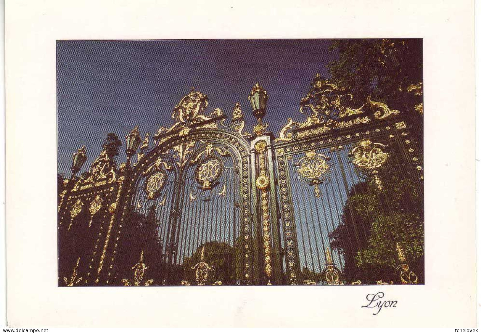 (69). Lyon Parc de la tete d'or. N° 636 La Roseraie & 85 Blason & 816 Golf miniature & L 1099 Grilles