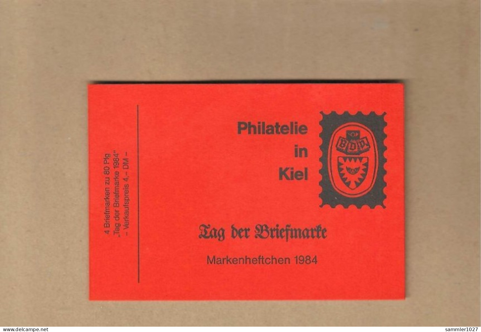 Los Vom 20.05 -  Sammlerklappkarte Aus Kiel 1984 - Covers & Documents