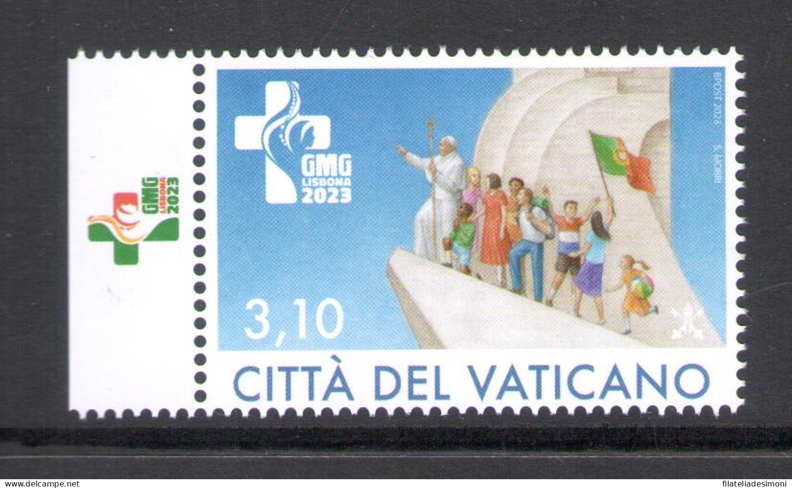 2023 Vaticano - Giornata Mondiale Della Gioventù - Francobollo Ritirato MNH** - Autres & Non Classés