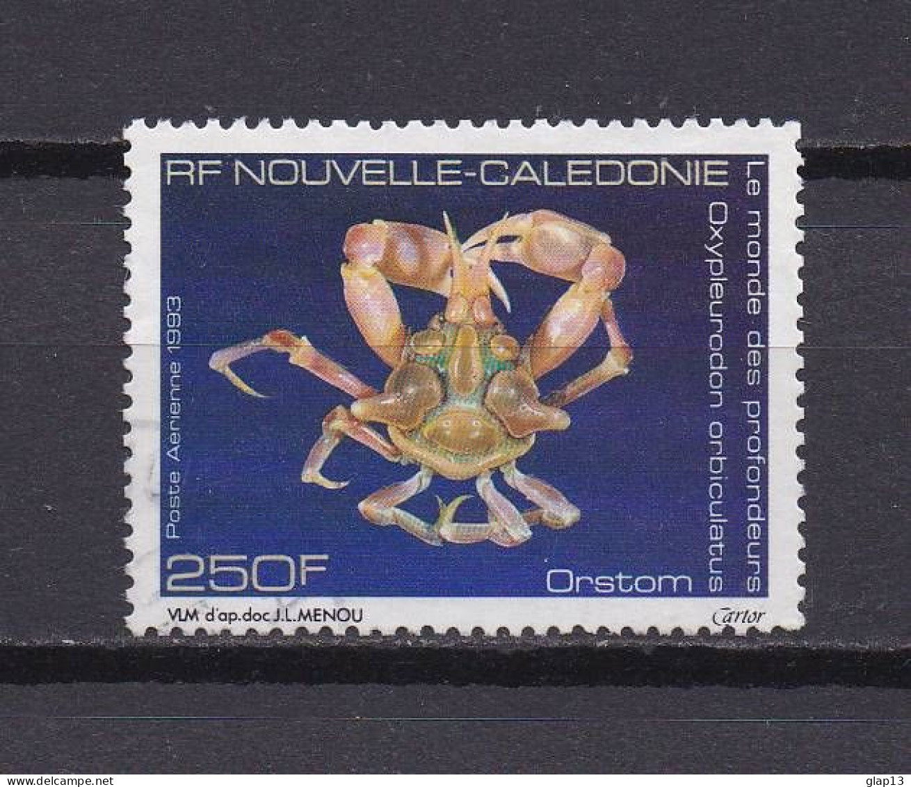 NOUVELLE-CALEDONIE 1993 PA N°307 OBLITERE CRABE - Gebraucht