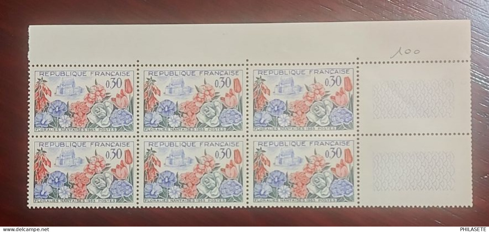 France  Neufs N** Bloc De 6 Timbres YT N° 1369 Floralies Nantaises - Neufs