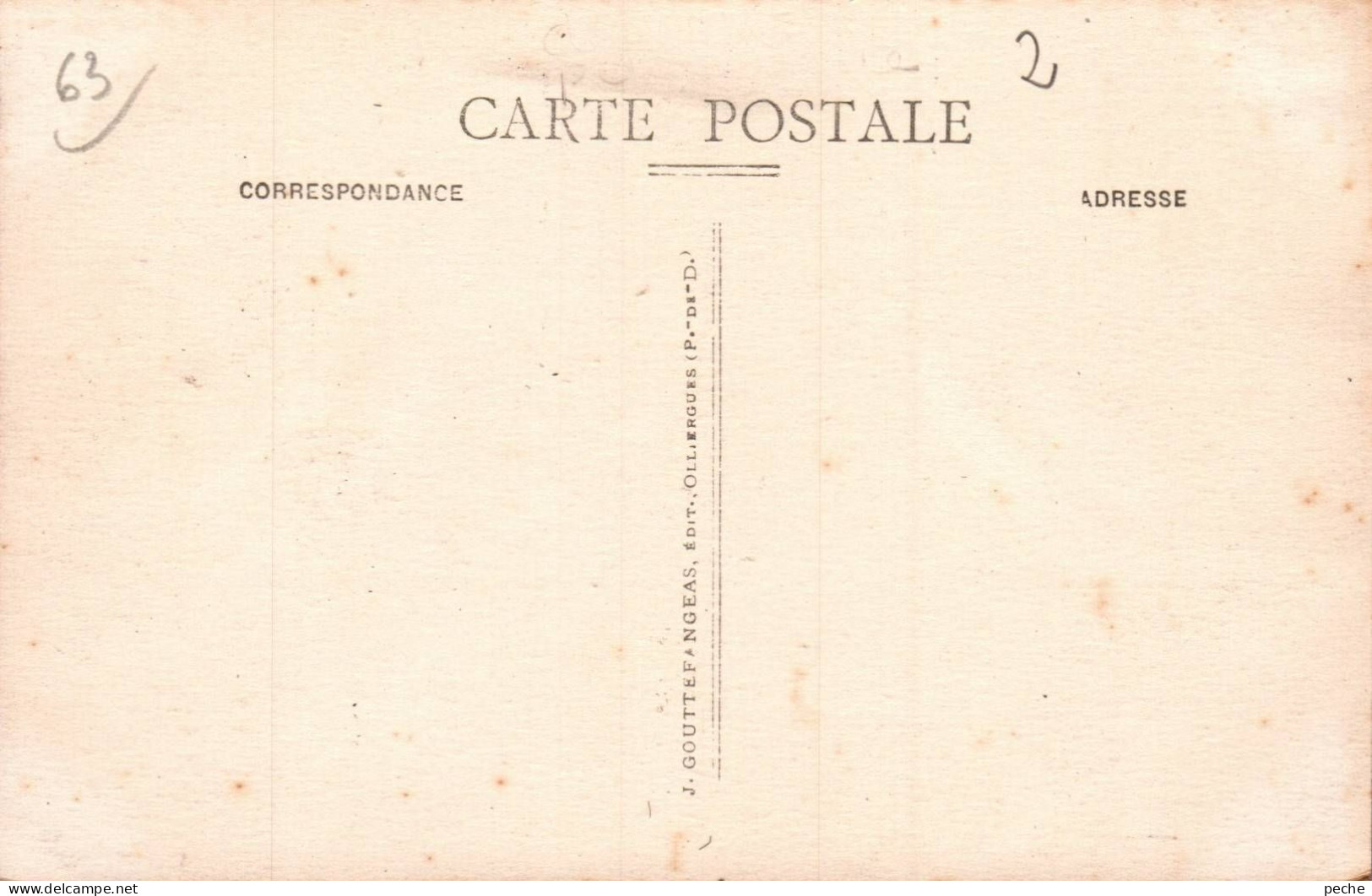 N°3033 W -cpa St Pierre La Bourlhonne -vue Générale- - Other & Unclassified