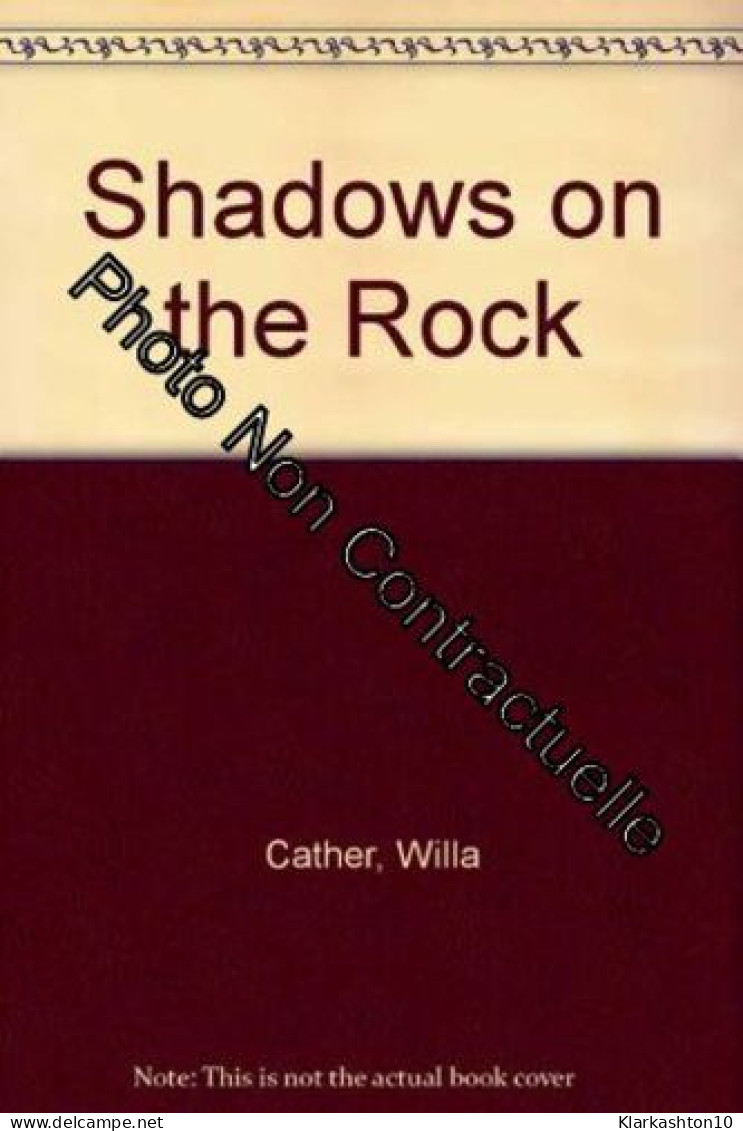 Shadows On The Rock - Autres & Non Classés