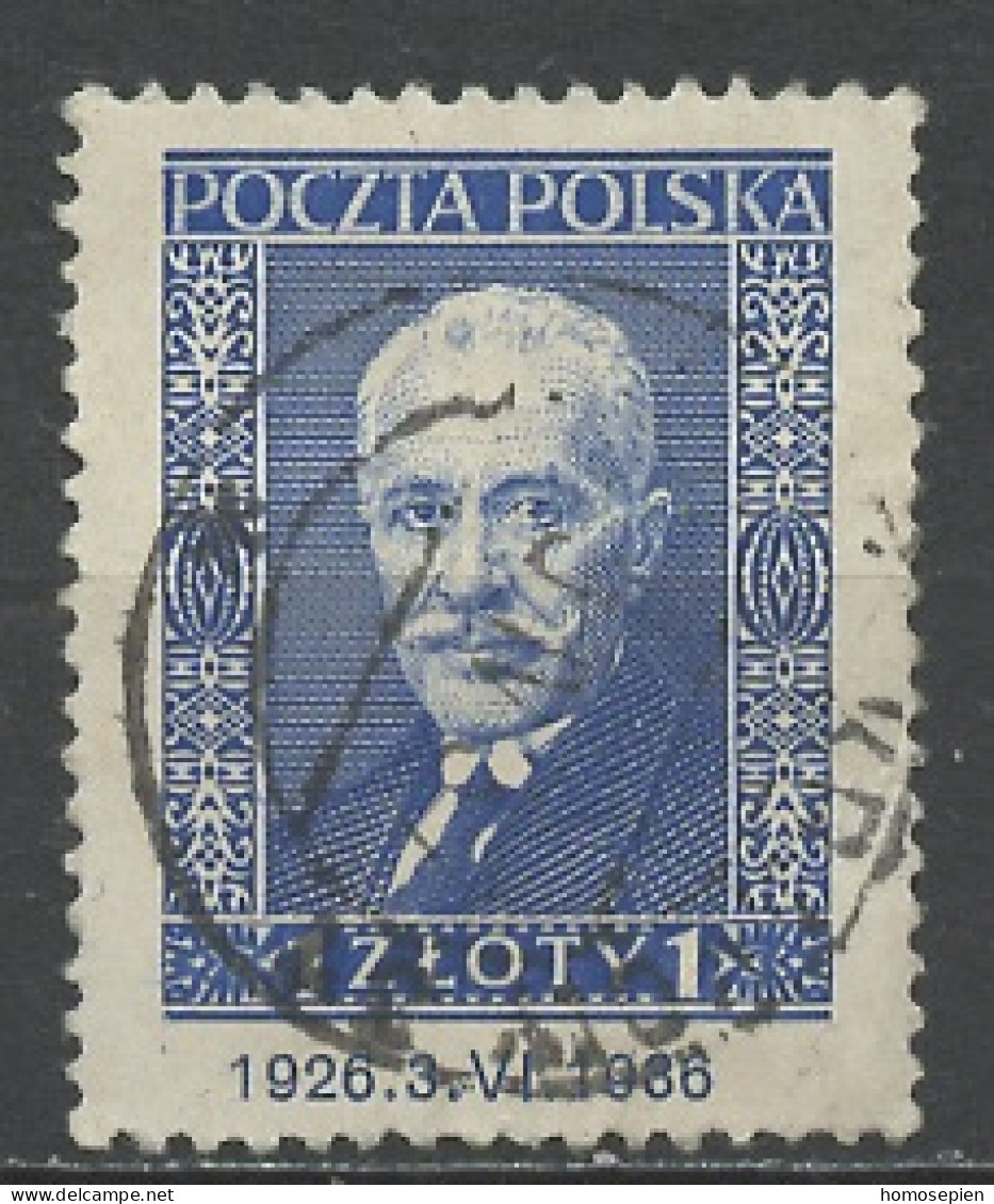 Pologne - Poland - Polen 1936 Y&T N°390 - Michel N°312 (o) - 1z Moscicki - Gebraucht