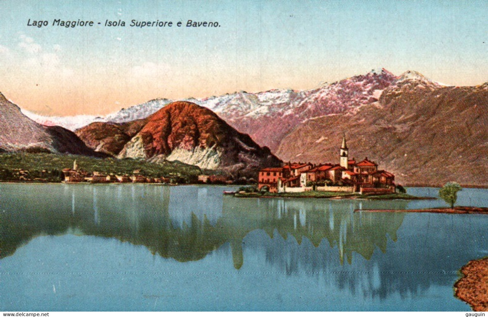 CPA - LAGO MAGGIORE - ISOLA SUPERIORE ... LOT 2 CP / Edition C.Capello - Verbania