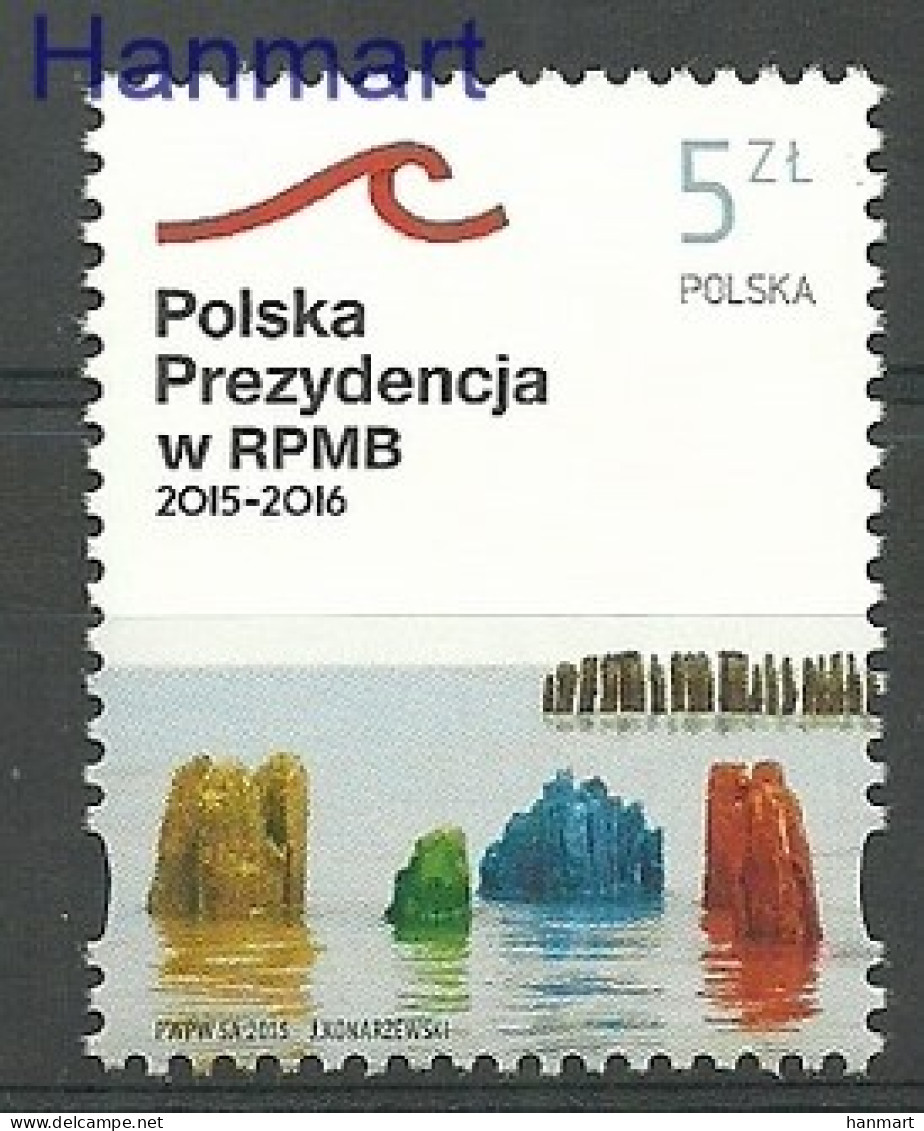 Poland 2015 Mi 4776 Fi 4626 MNH  (ZE4 PLD4776) - Protection De L'environnement & Climat