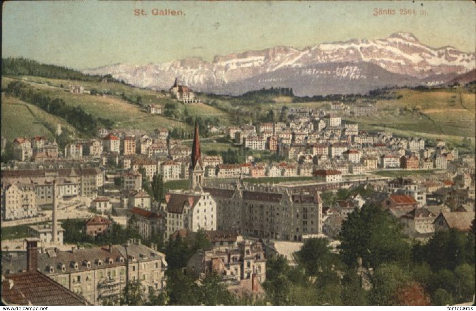 10892191 St Gallen SG St Gallen Saentis Kirche  X St. Gallen - Other & Unclassified