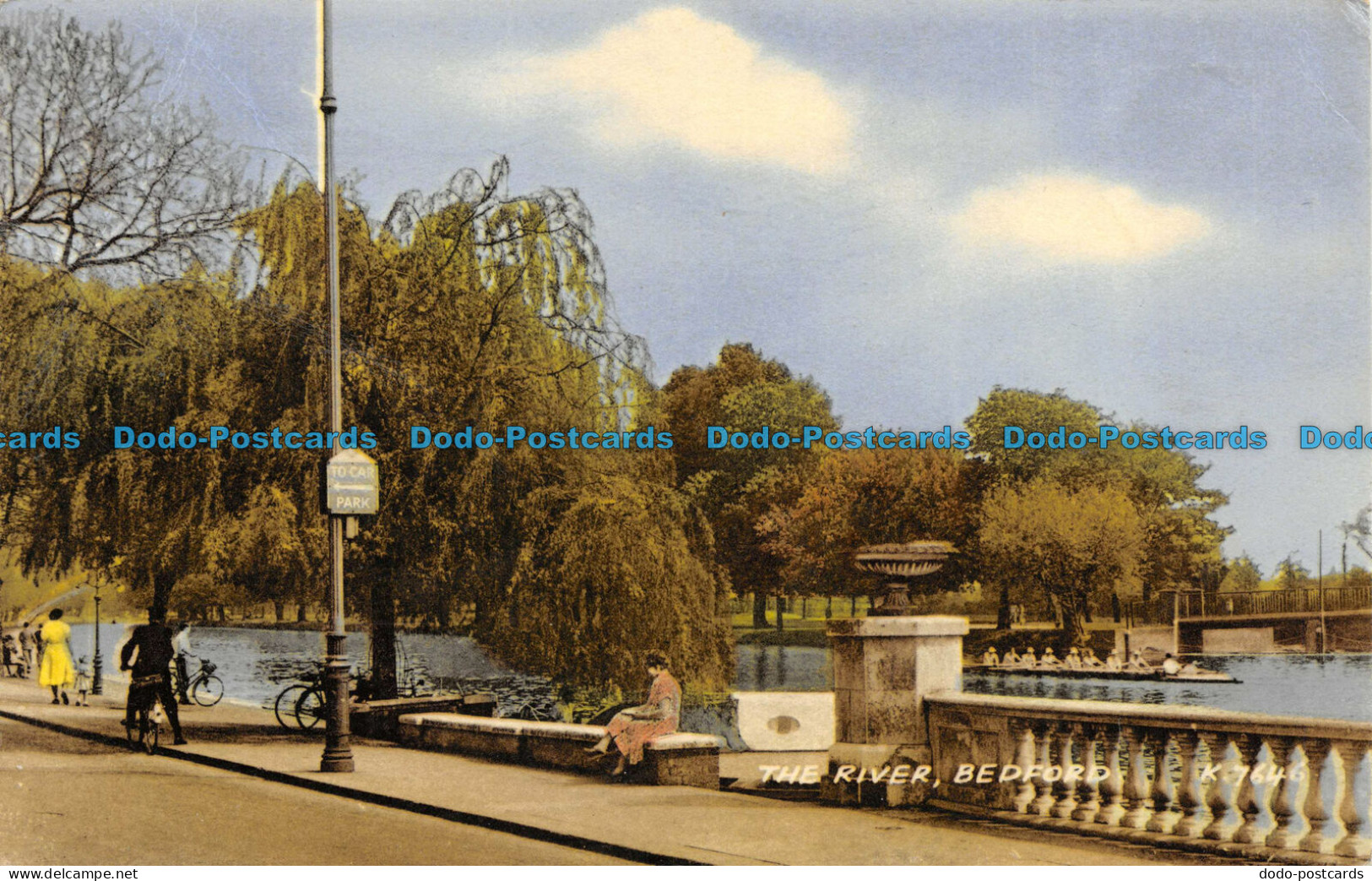 R068489 The River. Bedford. Valentine. Collocolour. 1965 - World