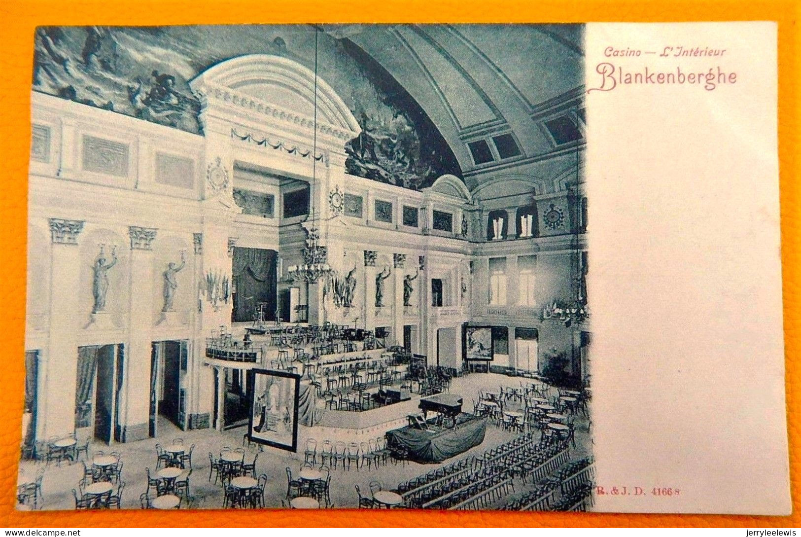 BLANKENBERGE -  BLANKENBERGHE  -  Casino - L'intérieur  -  1904 - Blankenberge