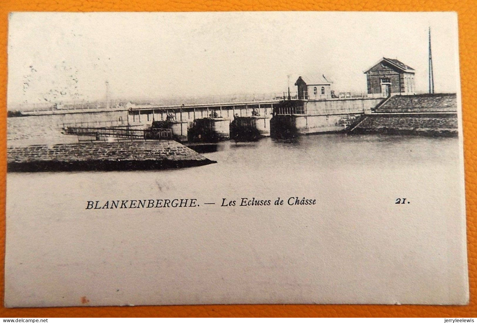 BLANKENBERGE -  BLANKENBERGHE  -  L'écluses De Châsse   -  1903 - Blankenberge