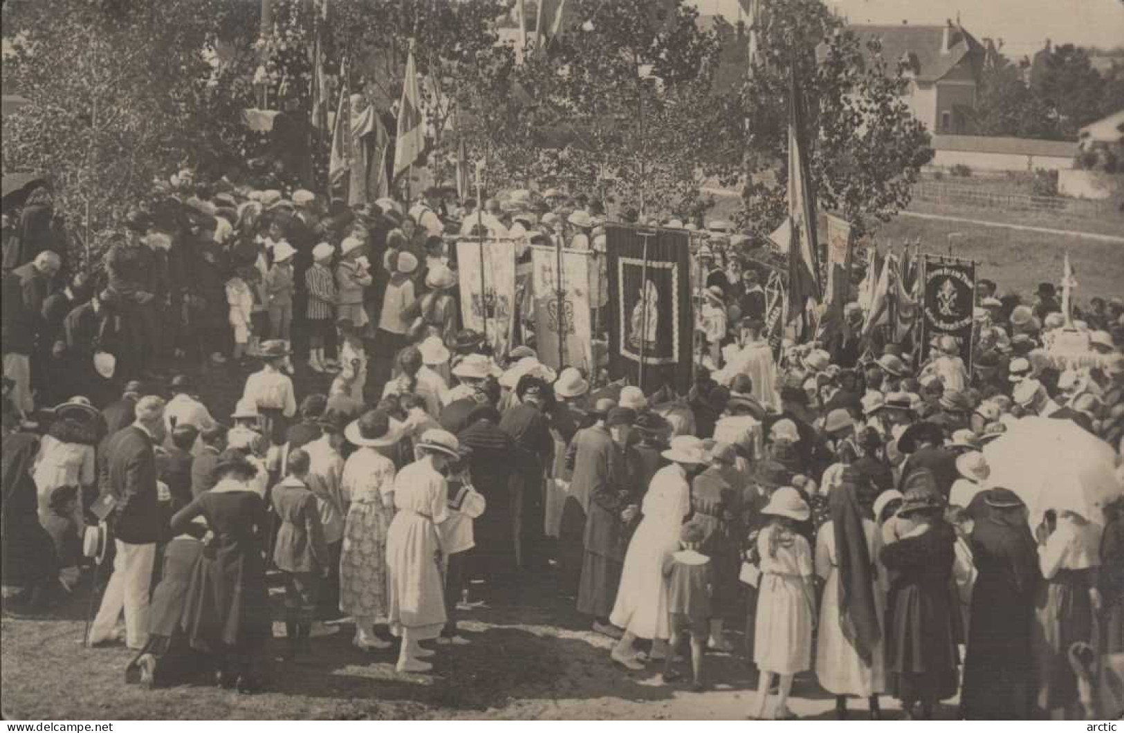 Photo Carte OUISTREHAM   Procession De RIVA Photo Richier - Ouistreham