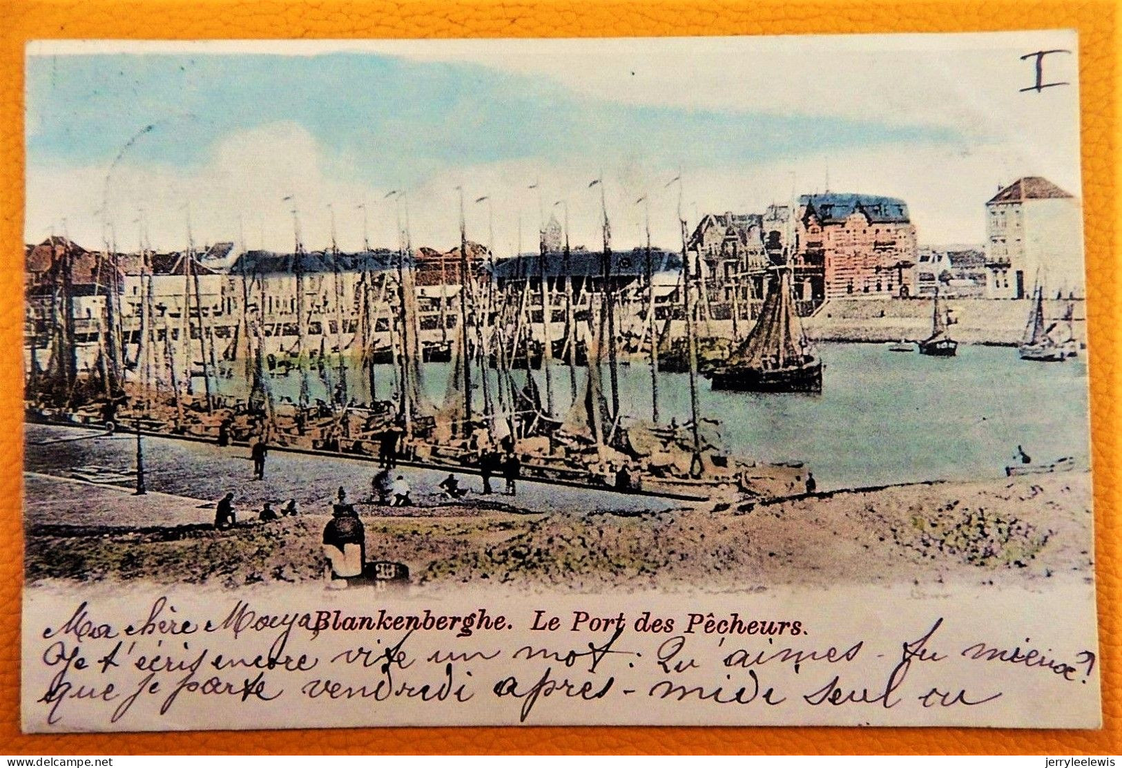 BLANKENBERGE -  BLANKENBERGHE  -  Le Port Des Pêcheurs  -  1901 - Blankenberge