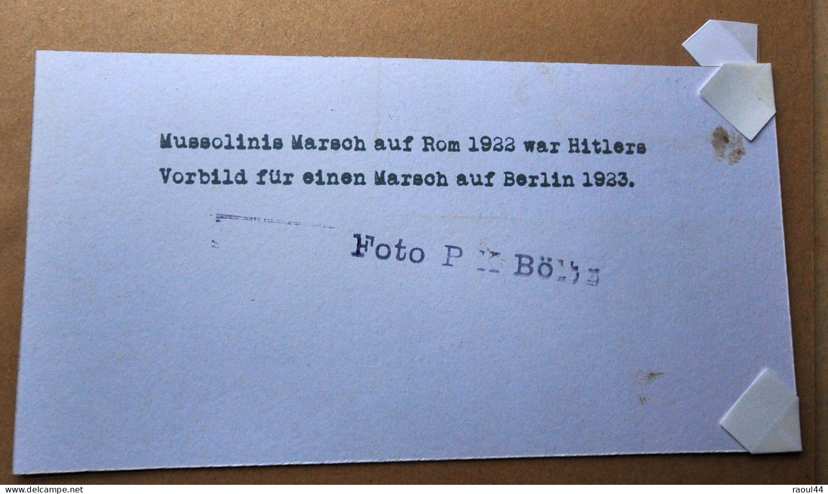 WW2 Médaille  'Auf nach Berlin' à la mémoire du 'Hitlerputsch' + photo's + dépliant