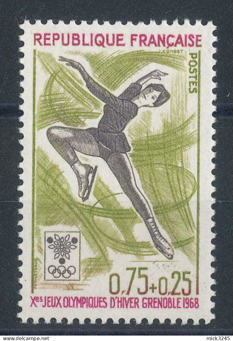 1547** J.O. De Grenoble - Patinage - Unused Stamps