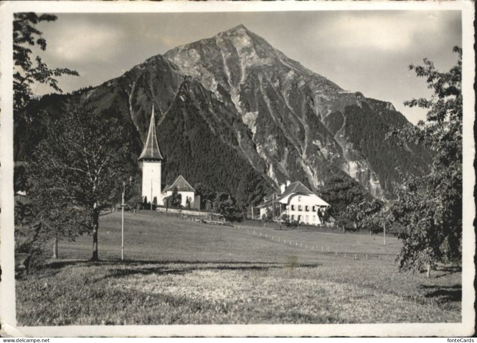 10891073 Aeschi Spiez Aeschi Spiez Niesen Kirche  X Aeschi Spiez - Other & Unclassified