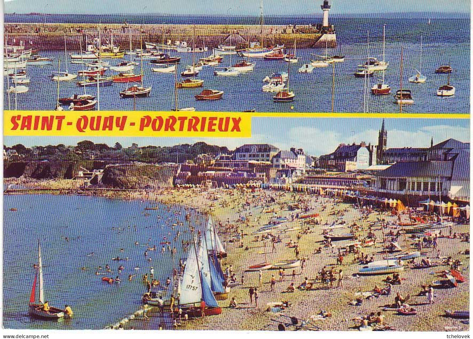 (22). Saint Quay Portrieux. 2255 Grande Plage (1) & 13 Ter Pointe Du Semaphore (2) - Saint-Quay-Portrieux