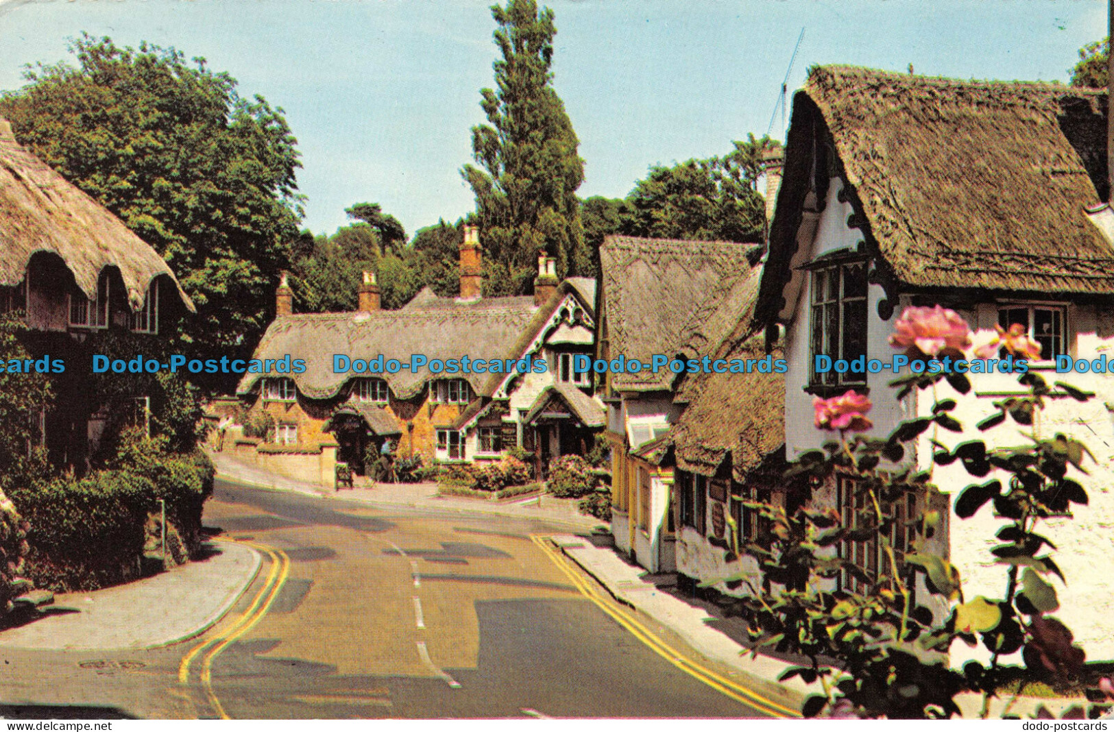 R069367 The Old Village. Shanklin. Nigh. 1968 - Monde