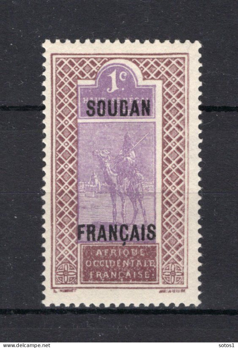 SOUDAN FR. Yt. 20 MH 1921 - Unused Stamps