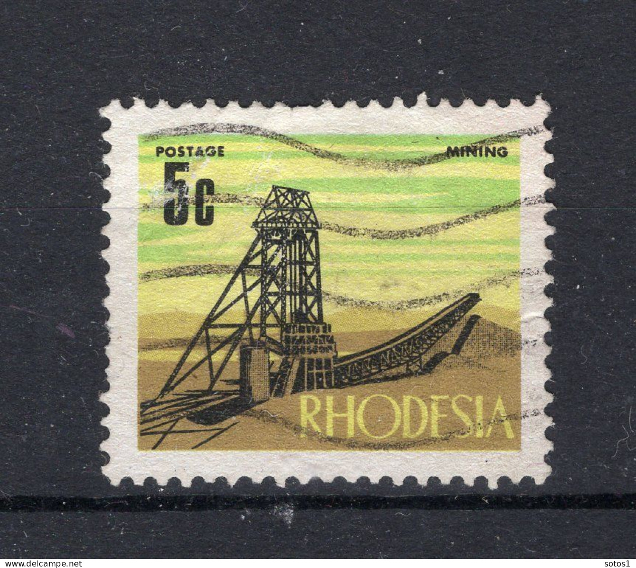RHODESIA Yt. 186° Gestempeld 1970 - Rhodésie (1964-1980)