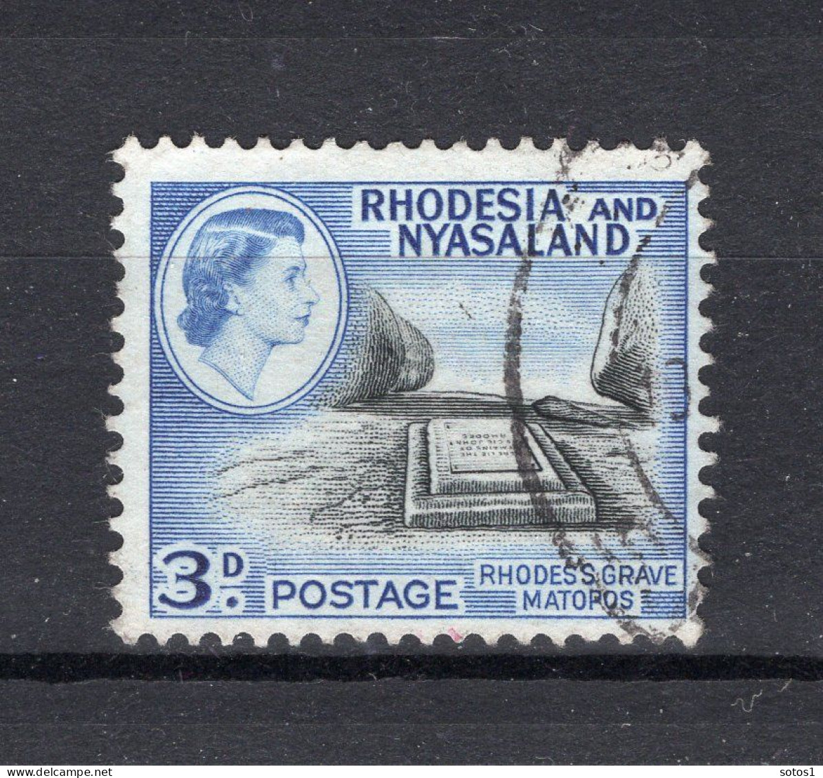 RHODESIA-NYASALAND Yt. 23° Gestempeld 1959-1962 - Rhodésie & Nyasaland (1954-1963)