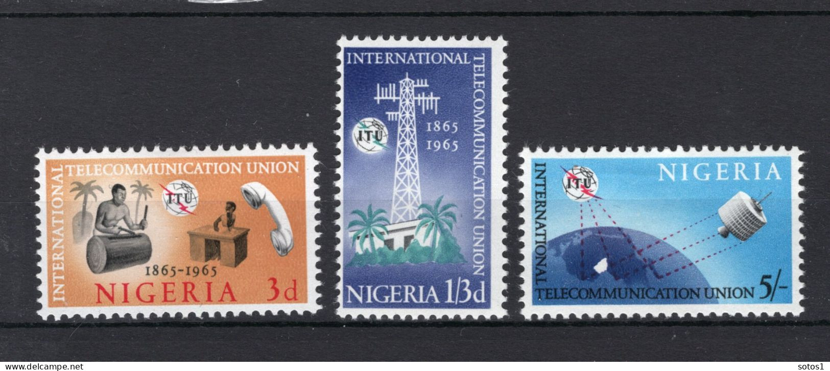 NIGERIA Yt. 171/173 MH 1965 - Nigeria (1961-...)