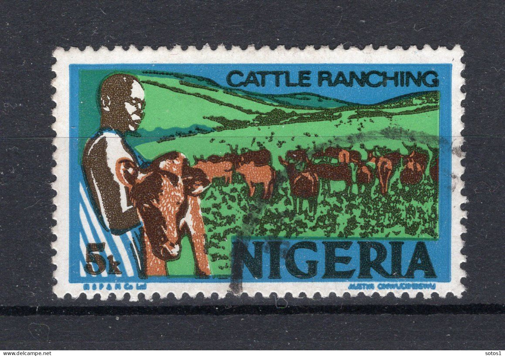 NIGERIA Yt. 324D° Gestempeld 1975-1980 - Nigeria (1961-...)