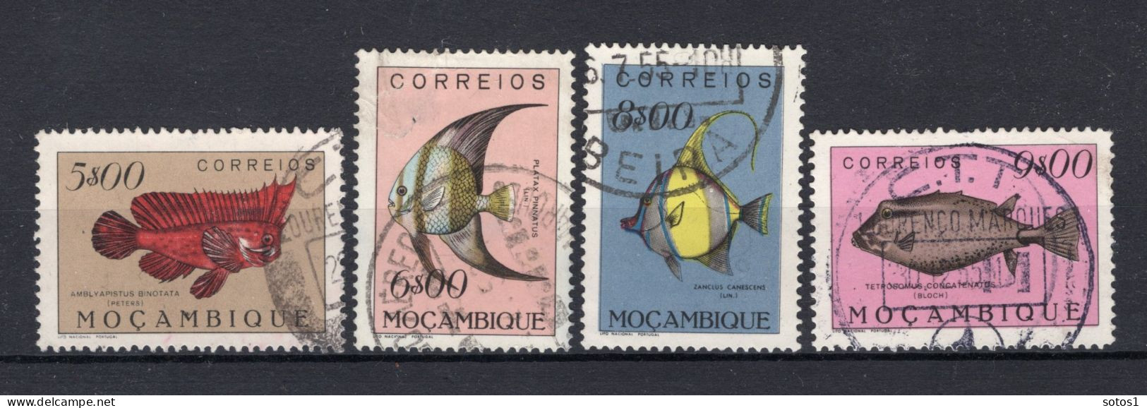 MOCAMBIQUE Yt. 402/405° Gestempeld 1951 - Mozambico