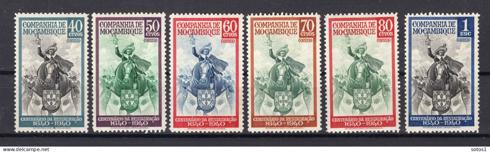 MOCAMBIQUE CIE Yt. 198/203 MH 1940 - Mozambique