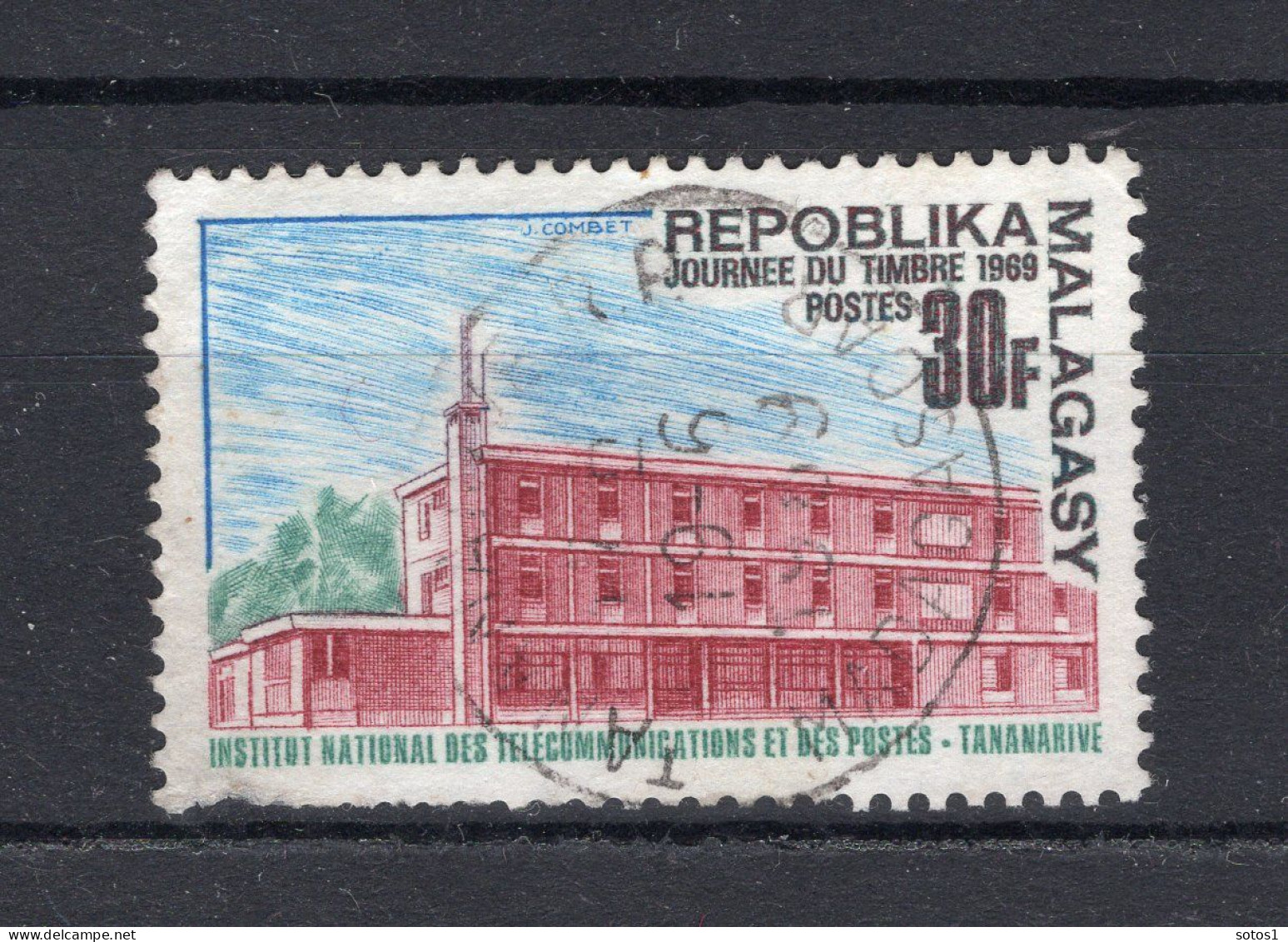 MADAGASCAR Yt. 462° Gestempeld 1969 - Madagaskar (1960-...)