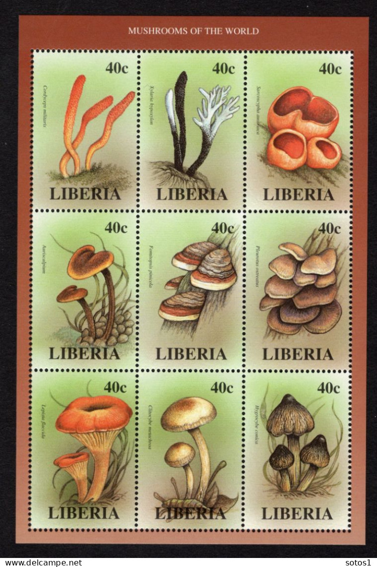 LIBERIA Yt. 1724/1732 MNH 1998 - Liberia