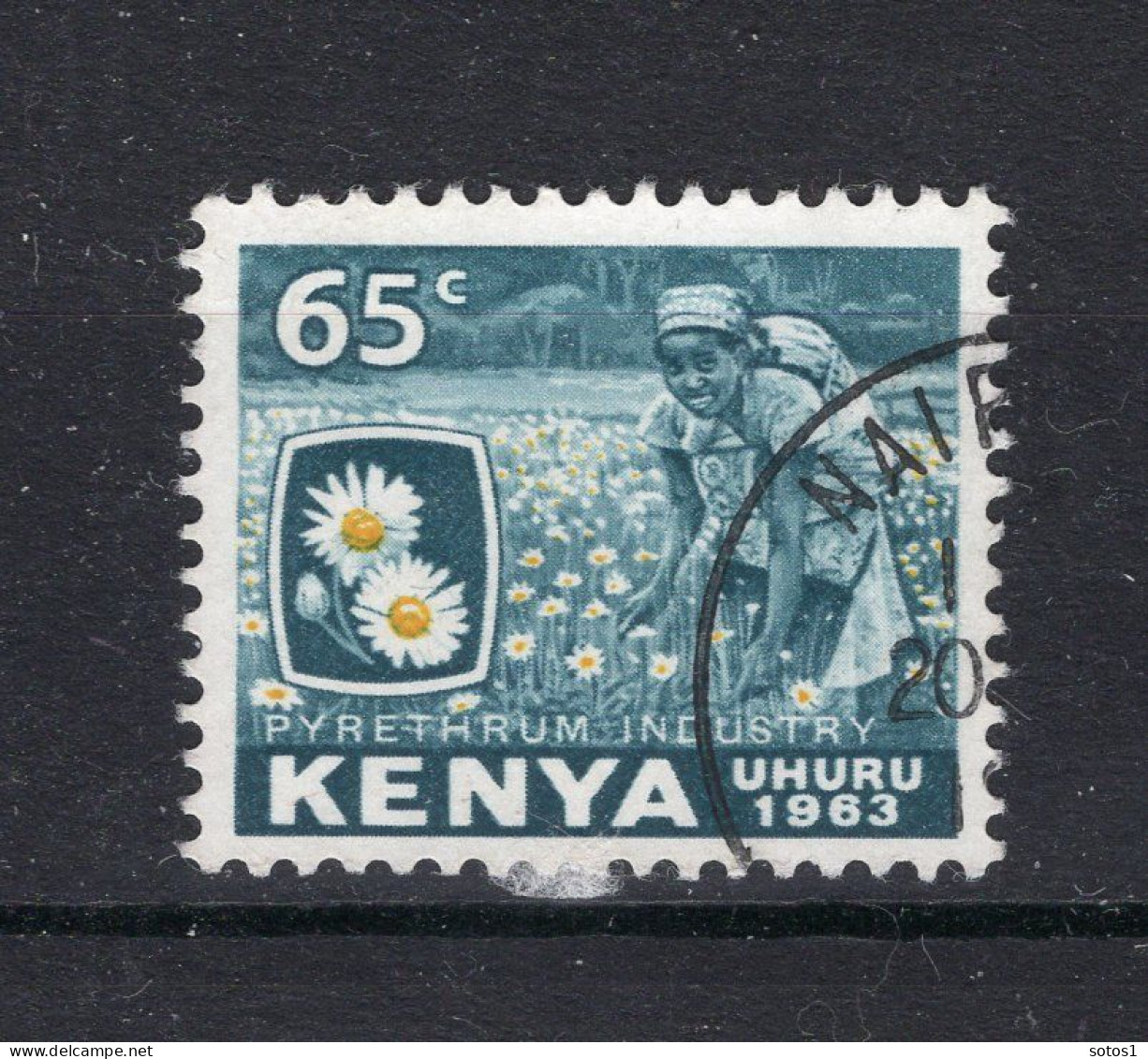 KENYA Yt. 8° Gestempeld 1963 - Kenya (1963-...)