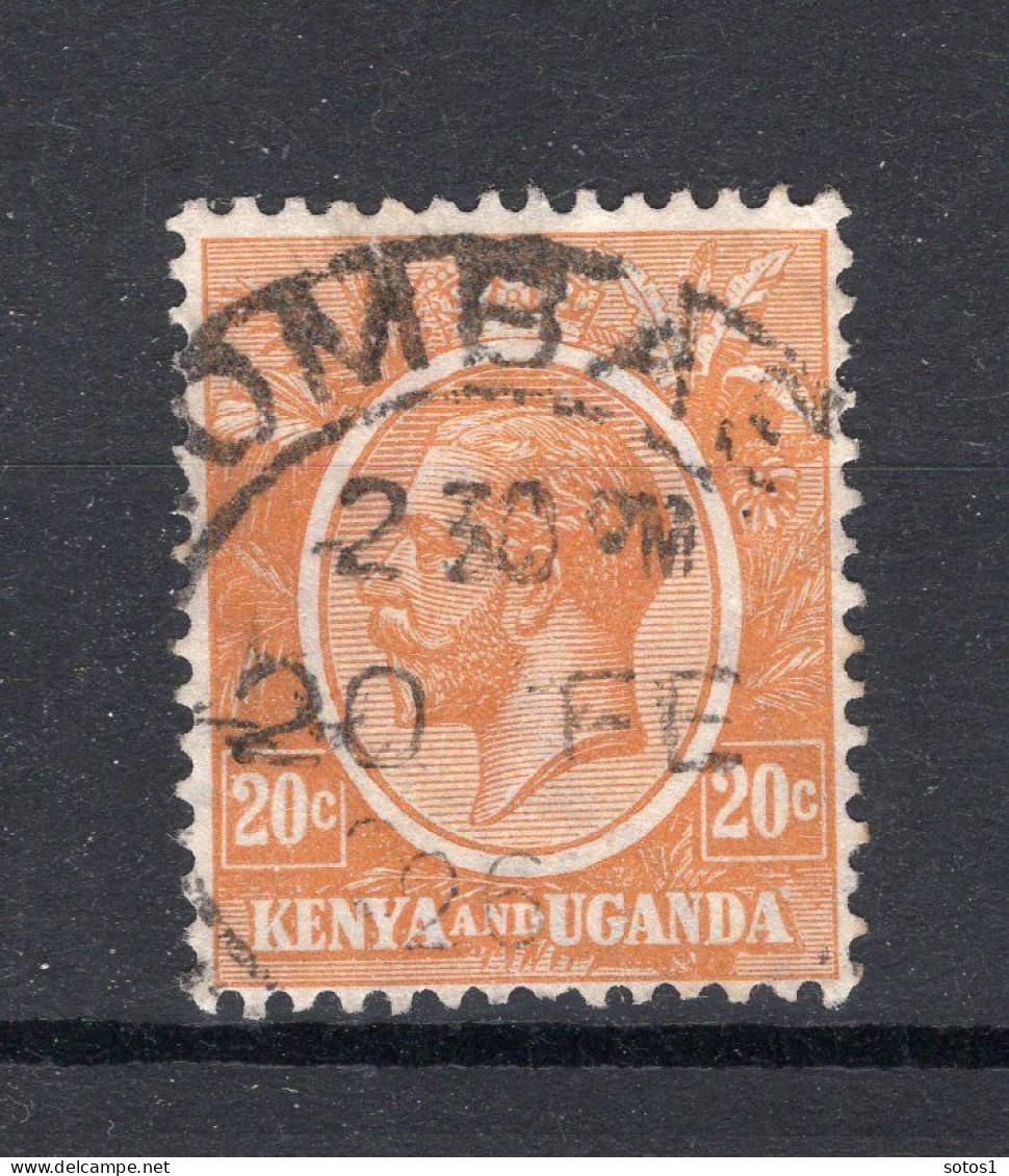 KENYA UGANDA Yt. 6° Gestempeld 1922-1927 - Kenya & Oeganda