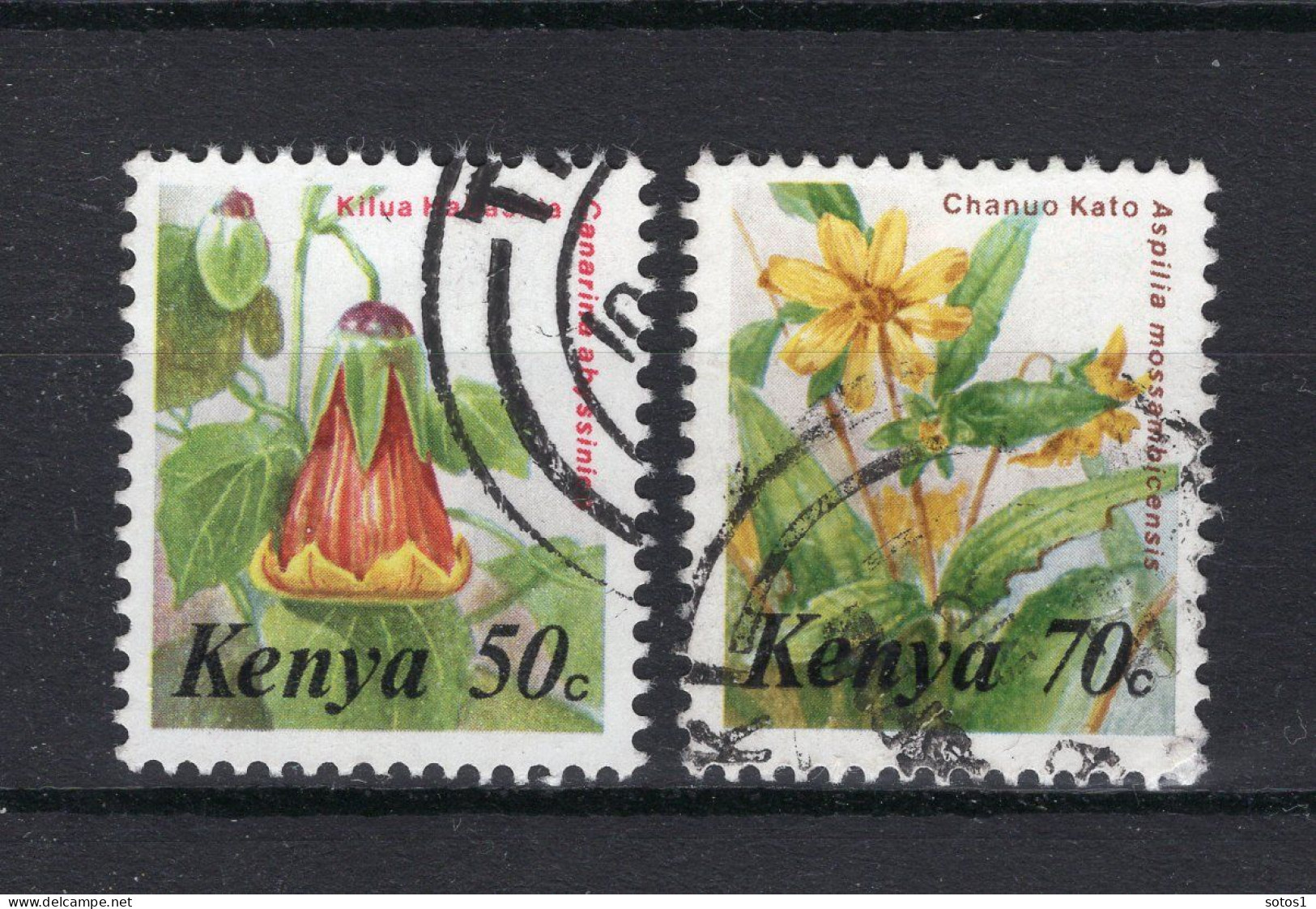 KENYA Yt. 245/246° Gestempeld 1983 - Kenya (1963-...)