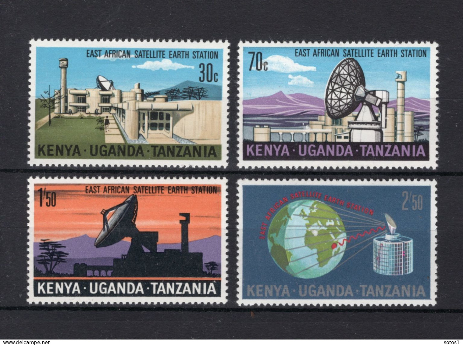 KENYA UGANDA TANZANIA Yt. 198/201 MH 1970 - Kenya (1963-...)