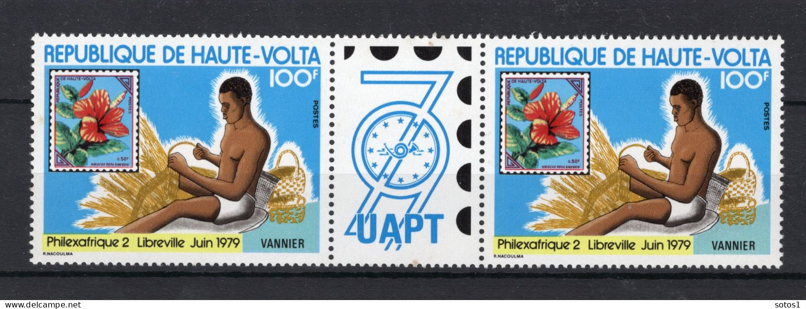 HAUTE-VOLTA Yt. 478A MNH 1979 - 1 - Opper-Volta (1958-1984)