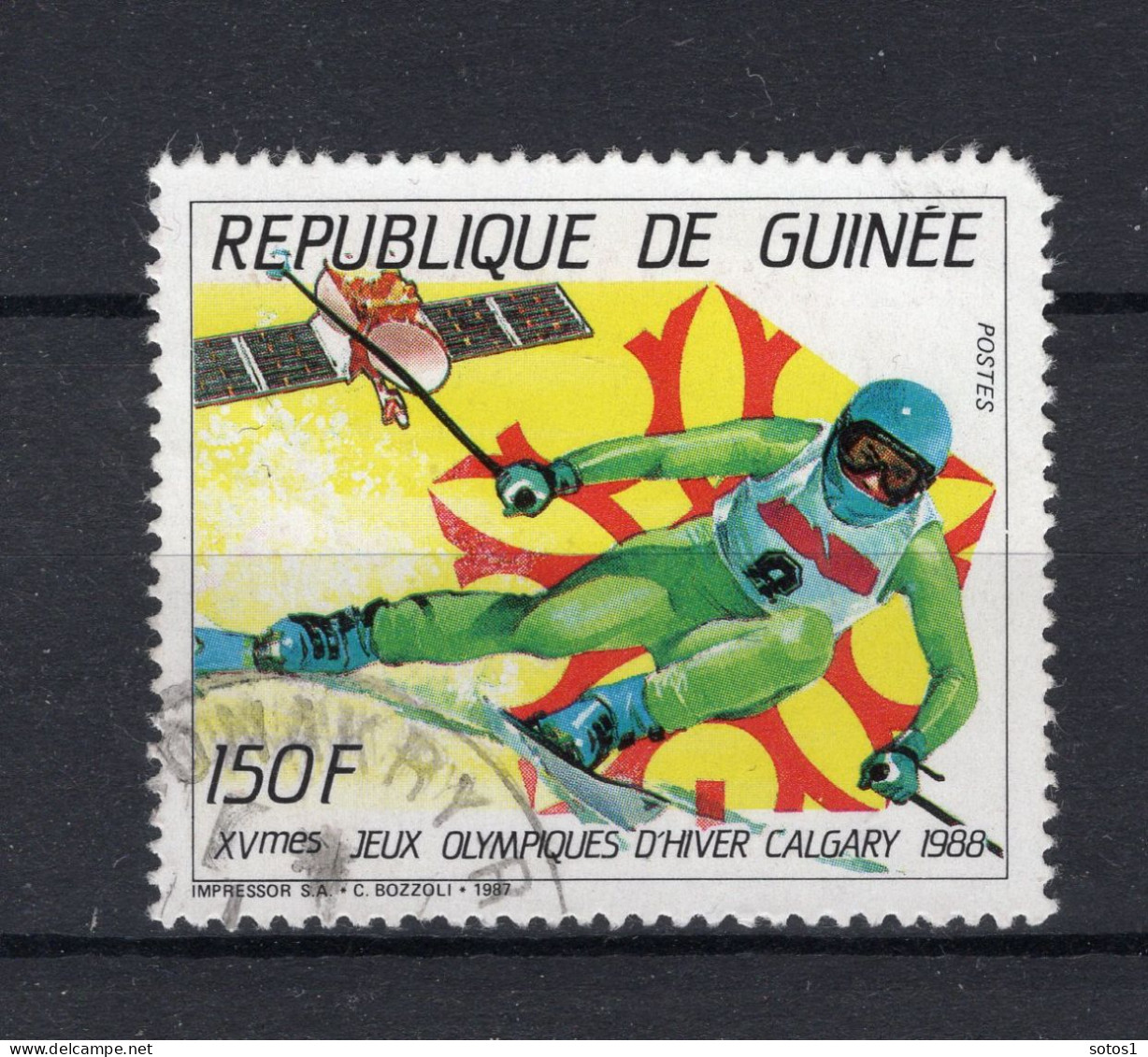 GUINEE REP. Yt. 824° Gestempeld 1987 - Guinée (1958-...)