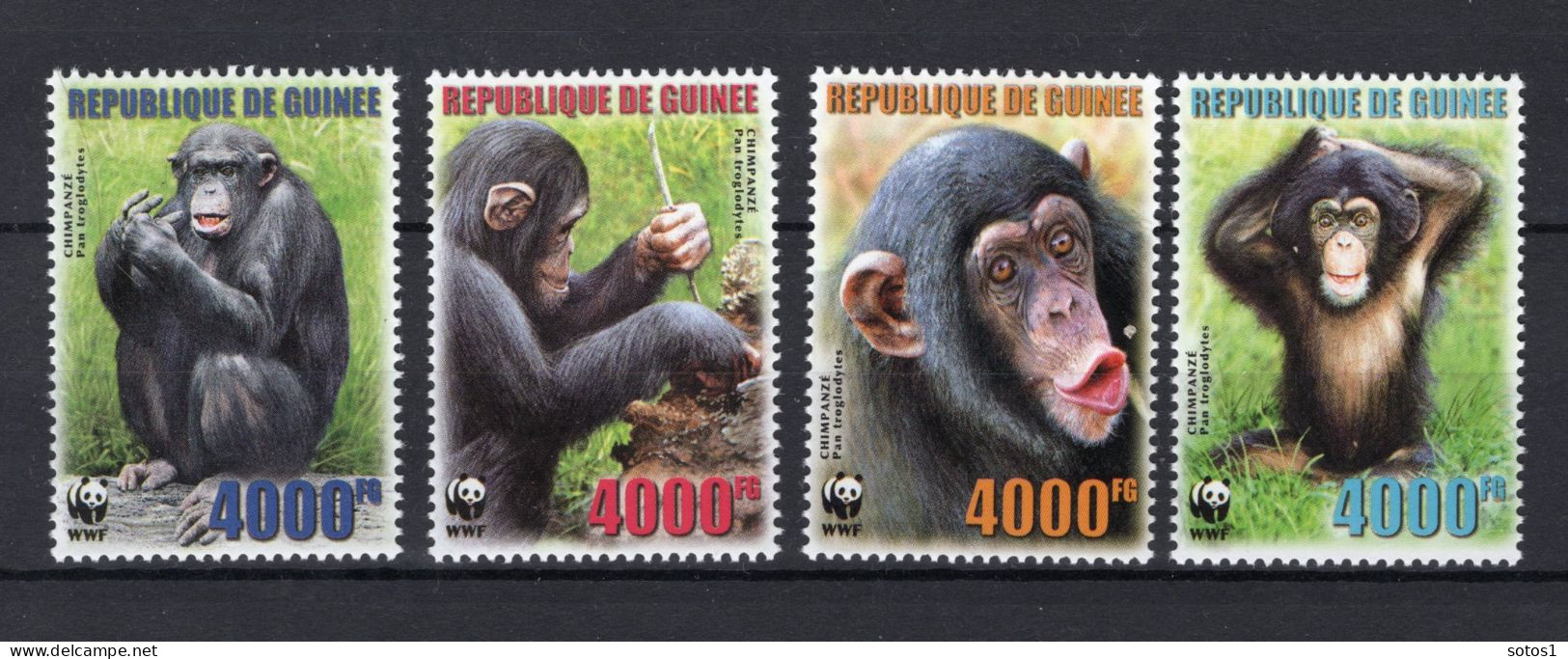 GUINEE REP. Yt. 2673/2676 MNH 2006 - Guinea (1958-...)