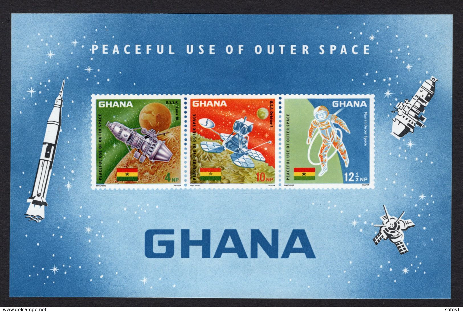 GHANA Yt. BF26 MH 1967 - Ghana (1957-...)