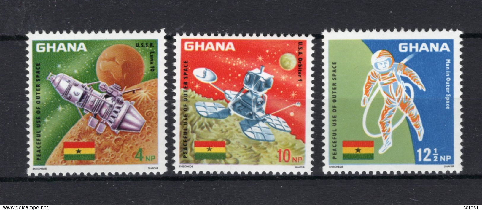 GHANA Yt. 293/295 MNH 1967 - 1 - Ghana (1957-...)