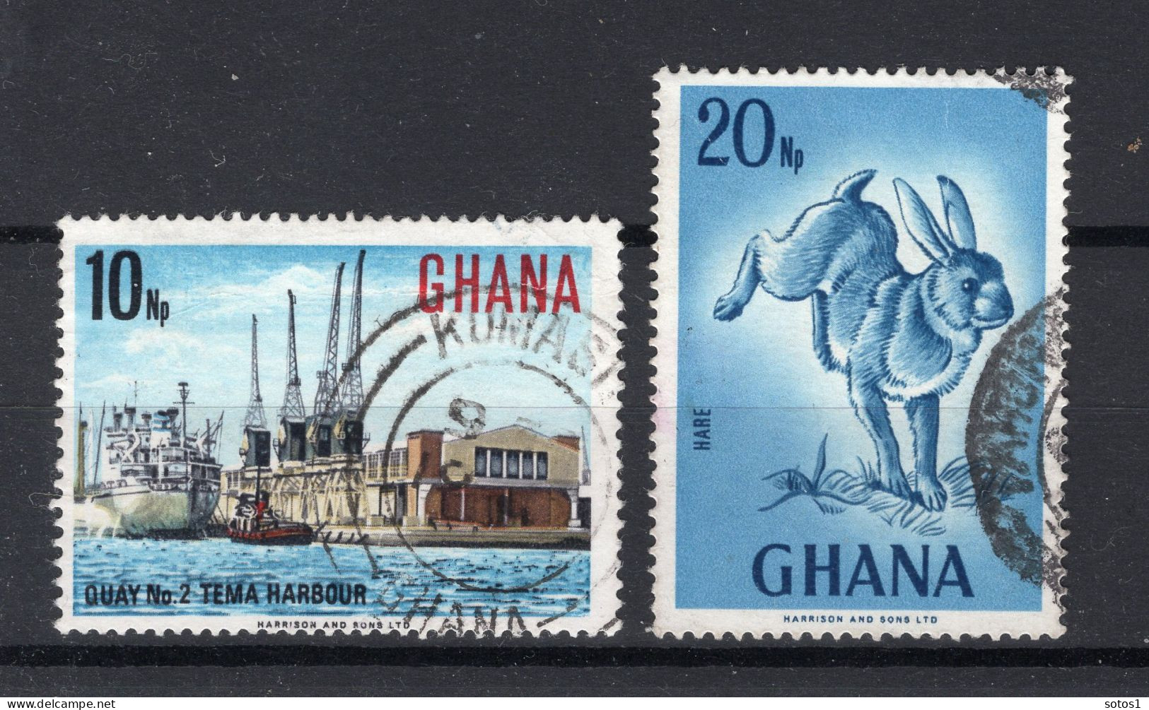 GHANA Yt. 287/288° Gestempeld 1967 - Ghana (1957-...)